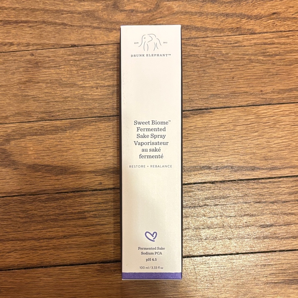 drunk elephant sweet biome fermented sake spray